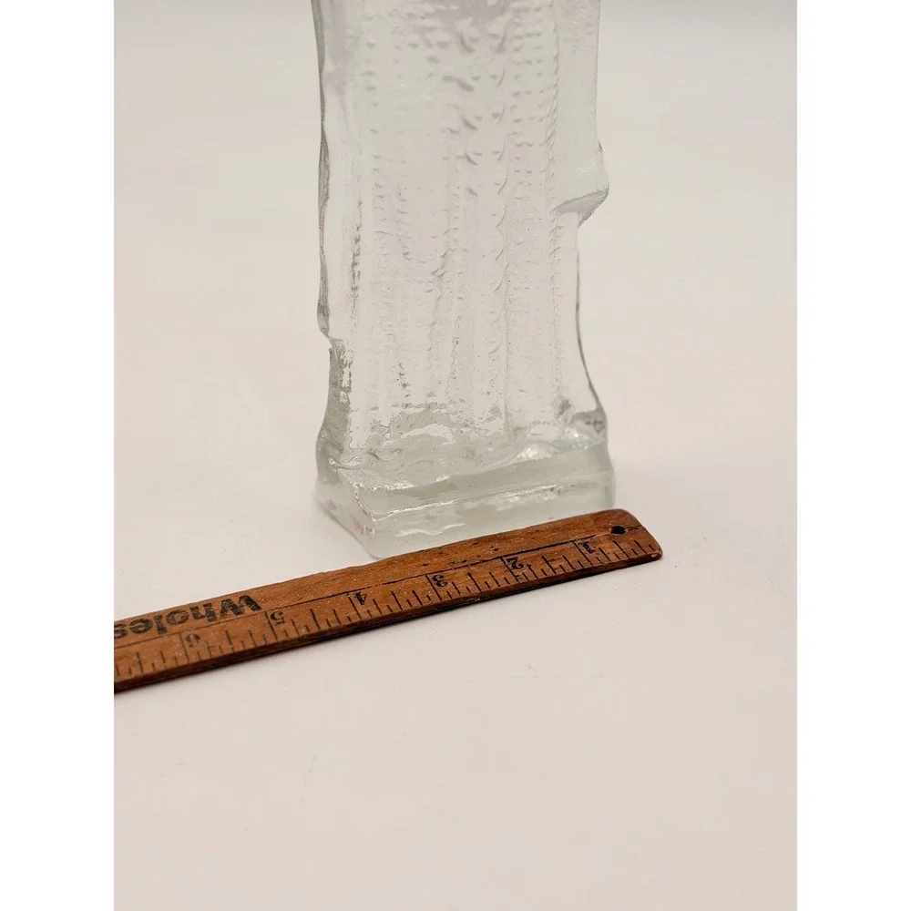 Neman Glassworks Belarus St Euphrosyne Polotsk Hand Pressed Art Glass Icon 11.5